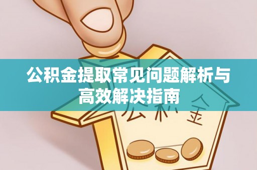 壶关公积金提取常见问题解析与高效解决指南