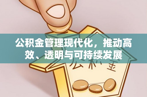 壶关公积金管理现代化，推动高效、透明与可持续发展