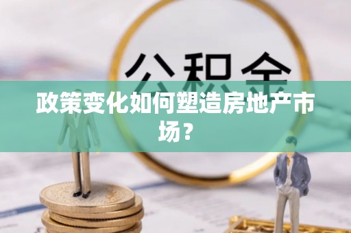 壶关政策变化如何塑造房地产市场？