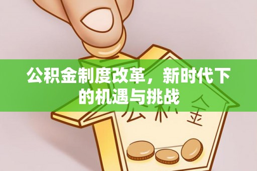 壶关公积金制度改革，新时代下的机遇与挑战