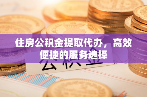 壶关住房公积金提取代办，高效便捷的服务选择