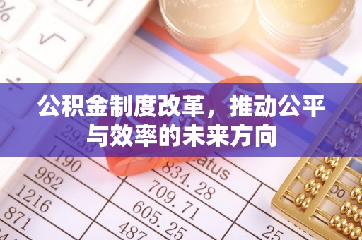 壶关公积金制度改革，推动公平与效率的未来方向